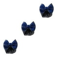 thumbnail image 3 of Baohd Wide Application Bow Work Hair Clips For Various Occasions Professional Hair Plate Mesh Pocket Thick stripes-gold 3Set, 3 of 6