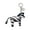 Black, variant on Women's Zebra Animal Print Keychain Key Fob Bag Charm (Black & White)