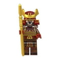 thumbnail image 4 of 8 Pcs Blocs de Construction Minifigurine Figurine Japanese Samurai Wm6090, 4 of 5