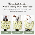 thumbnail image 3 of Xmarks Reusable Grocery Bags with Handles Foldable Washable Shopping Bags Waterproof Large Capacity Shopping Tote Bag, 3 of 7
