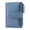 Blue, variant on Small Wallet Women RFID Blocking Soft Leather Bifold Card Holder Zipper Coin Pocket with Removable ID Window.