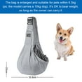 thumbnail image 2 of Eslinga transportadora para perros, transportadores para perros pequeños con correa ajustable para el hombro, bolso para perros para cachorros y gatos, 2 of 6
