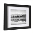 thumbnail image 6 of 9x12 Picture Frames Photo Frames Display Pictures Matted 9x12,11x14,11x17,13x19,A3,A4 Rectangle Wall Gallery Photo Frames-Black, 6 of 8