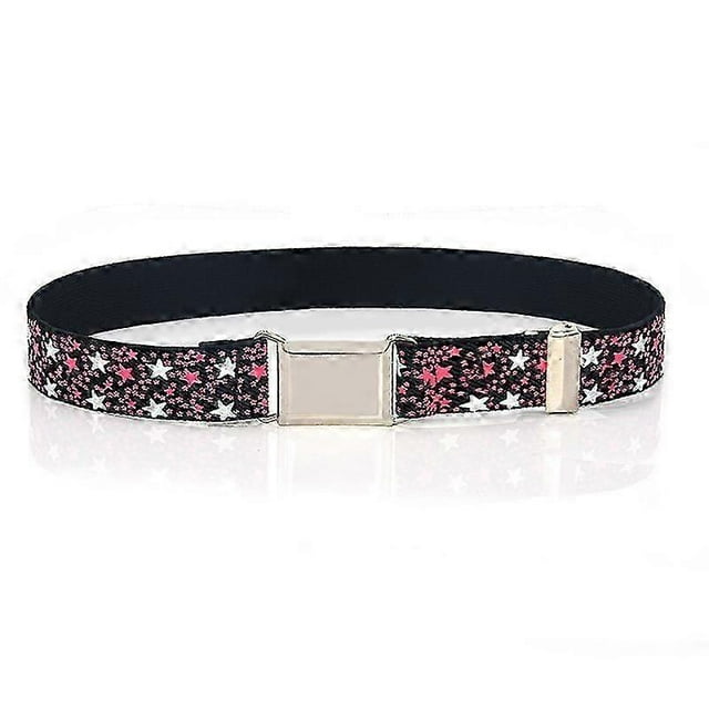 4 pcs Elastic Kids Belts Toddler Belts Stretchy Belts Boys Belts Girl Belts Waist Belts