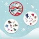thumbnail image 5 of Juego de cartas USAOPOLY Spot It! Rudolph | Niños y adultos mayores de 7 años, 5 of 7