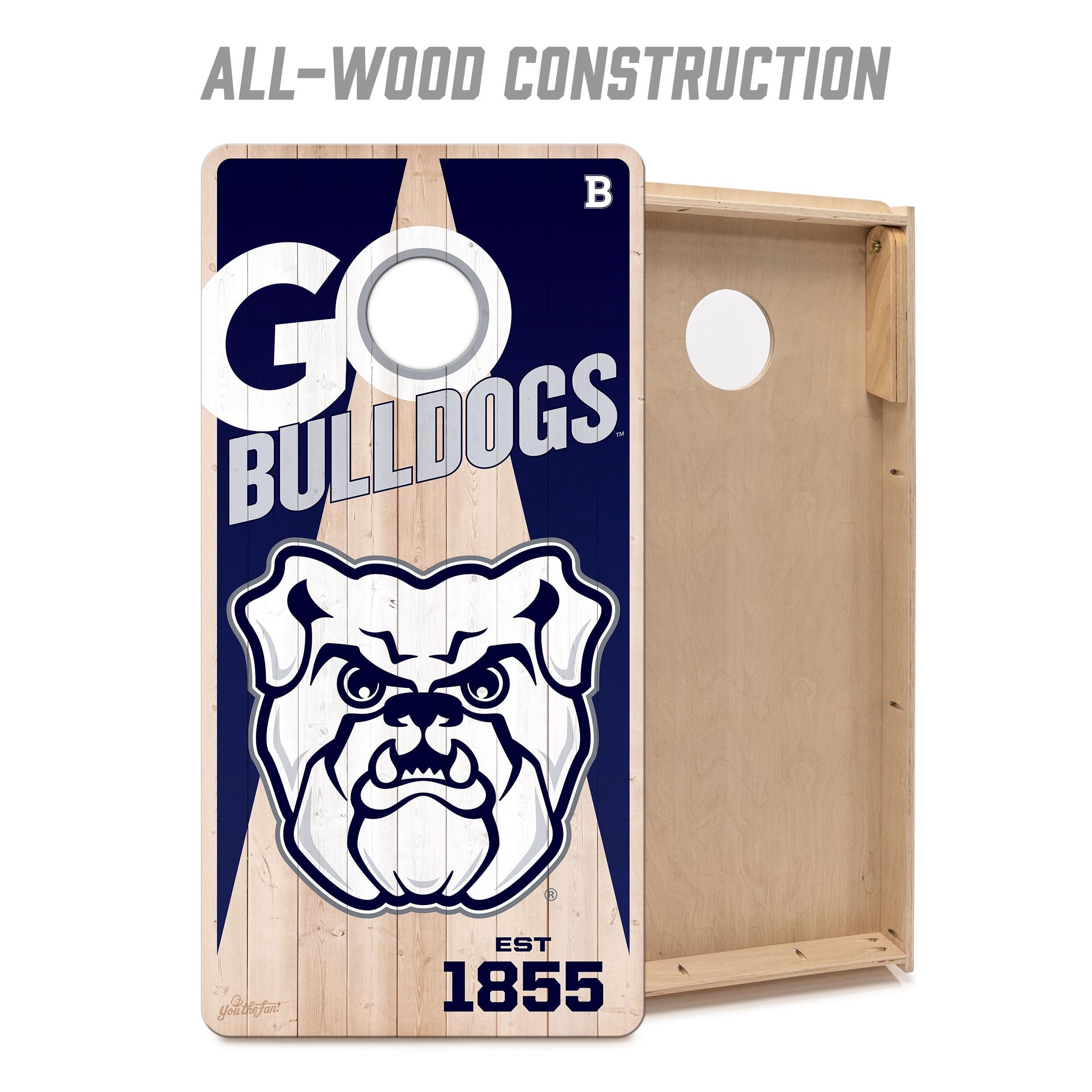 YouTheFan NCAA Butler Bulldogs 2' x 4' Cornhole Game No Bags
