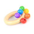thumbnail image 4 of Baby , Cute Shape Baby Rattle Solid Wood  For Early Education For Infant, 4 of 8