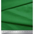 thumbnail image 2 of Soimoi Green polyester Crepe Fabric Diamond Geometric Print Fabric by the Yard 52 Inch Wide, 2 of 5