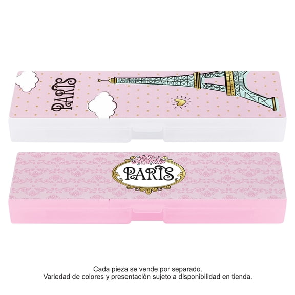 Estuche Prichos París de Plástico Varios Modelos 1 Pieza