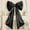 Black, variant on Large Satin Bow Decor-2 Pieces, Reusable Wall Hanging Bow for Wedding Backdrop, Birthday Party, Home Decor