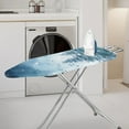 thumbnail image 2 of HELLHERO Standard Size Ironing Board Cover Protector Shell Snowflakes Ironing Board Covers with Cozy Nose Pocket Dirt-Resistant Household Iron Boards Covers, 2 of 5