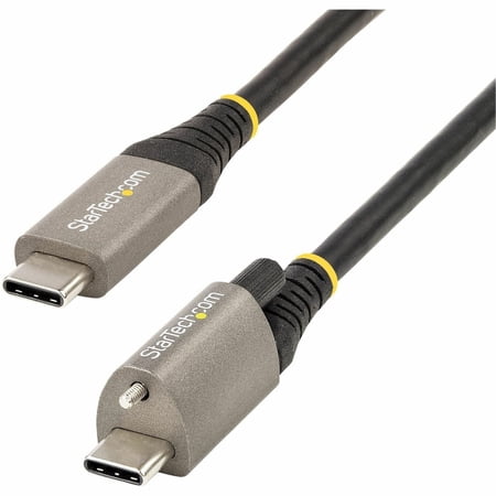 Startech.com 3ft 1m Top Screw Locking Usb C Cable 10gbps Usb 3.1/3.2 Gen 2 Type-c Cable 100w (5a) Delivery Dp Alt Mode Single Screw Lock Usb-c To C Cord /sync - Thunderbolt 3 Compatible