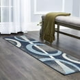 thumbnail image 5 of Home Dynamix Premium Indus Contemporary Geometric Area Rug, Dark Blue/Blue, 5'2"x7'4", 5 of 6