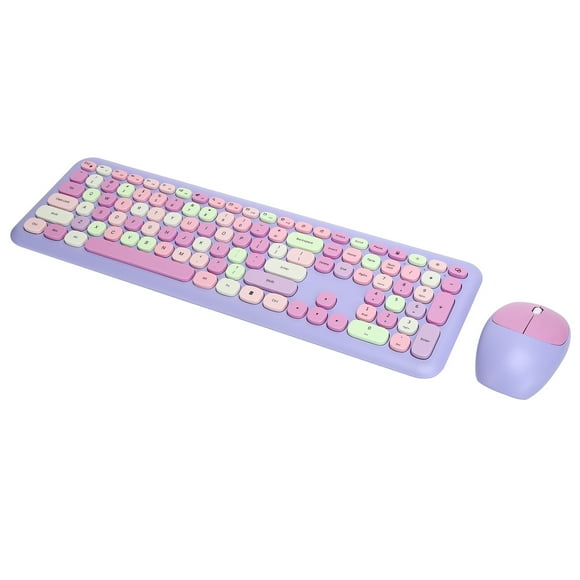Keyboard Mouse Set,Wireless Keyboard Mouse Set G Keyboard Mouse Computer Keyboard Mouse Finely Tuned Performance