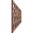 thumbnail image 3 of Ekena Millwork 46 3/4"W x 10"H x 3/8"T Manton Fretwork Moulding, Walnut, 3 of 13