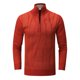 thumbnail image 1 of Gibobby Suéter para hombre Suéter de cuello alto para hombre, ajuste delgado, suéter de manga larga, suéter elástico, térmico(Naranja,XG), 1 of 5