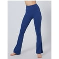 thumbnail image 3 of REALiKUN Flare Scrunch Leggings for Women V Cross Waist Bell Bottom Yoga Pants Bootcut Workout Leggings, 3 of 6