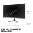 thumbnail image 4 of ViewSonic IPS Monitor VX2276-Smhd 22" 1080p Thin-Bezel with HDMI, DP and VGA, 4 of 6