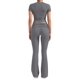 thumbnail image 4 of Pantalones cortos acampanados Outfit ZFLM de 2 piezas para entrenamiento casual, 4 of 6