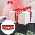 thumbnail image 5 of Cheer US Holiday Christmas Grosgrain Ribbon Set for Gift Package Wrapping, Hair Bow Clip Accessory Making, Crafting, Wedding Decor, 5 of 8