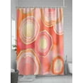 thumbnail image 5 of Abstract Art Water Ripple Shower Curtain, Pink Marble Pattern Waterproof Shower Curtain Set with 12 Hooks Lightweight Washable Fabric Shower Curtains for Bathroom 60x72 Inches, 5 of 6