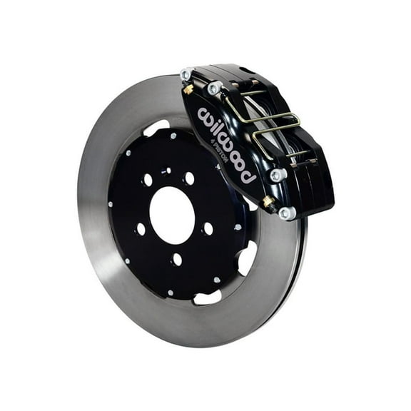 Wilwood 140-8292 Dynapro Radial 12.19" Front Hub Big Brake Kit With Black Calipers, Compatible with 1995-2000 Chrysler, Dodge, Eagle, Mitsubishi Cars
