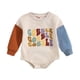 thumbnail image 1 of Gibobby Mameluco para niña Bebé Bebé Niños Niñas Manga Larga Impresiones Recién Nacido Niños Otoño Invierno Ropa(Azul, 3-6 Meses), 1 of 5