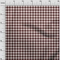 thumbnail image 2 of oneOone Viscose Chiffon Fabric Gingham Check Print Fabric By The Yard 42 Inch Wide, 2 of 4