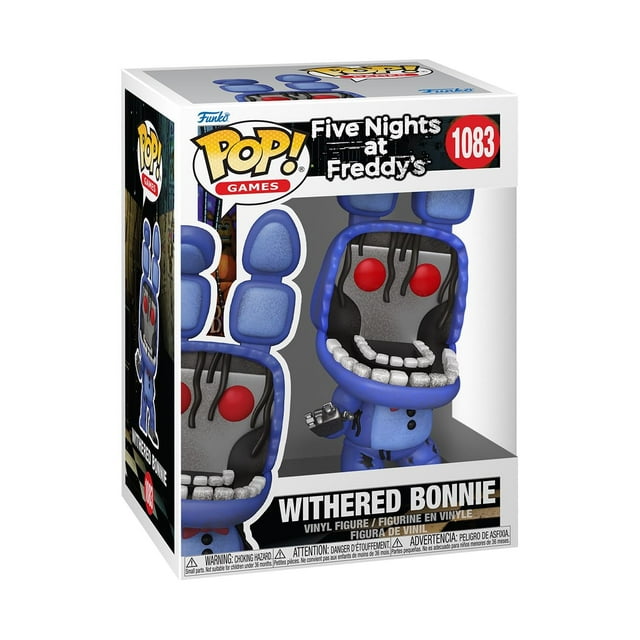Figura de acción Funko Pop! Juegos: Five Nights at Freddy's Withered Bonnie, 13,2 cm
