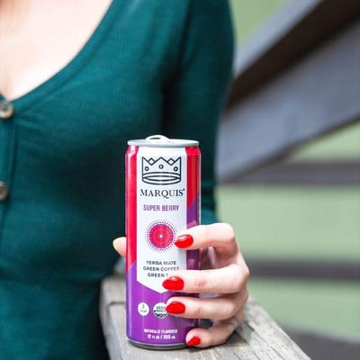 Marquis Yerba Mate Super Berry 12 oz (Pack of 12)