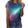 thumbnail image 4 of Warop Casual T-Shirt for Men and Women, with Star Print and Round Neck, for Daily Use and Casual Activities, 4 of 6