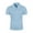 Light Blue, variant on Men's Muscle Polo Shirts Dry Fit Short Sleeve Stretch Slim Fit T Shirts Workout Golf Shirt
