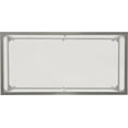thumbnail image 5 of ClickDecor Maddox Glass and Metal Coffee Table Silver, 5 of 8