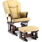Sleigh Style Glider with Matching Ottoman