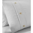 thumbnail image 5 of BNM Organic Cotton Duvet Cover Set, King/ California King, Silver, 5 of 8