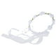 thumbnail image 4 of Diadema de flores de simulación, Diadema de flores de simulación Aro para el cabello nupcial Tocados de novia Eficiencia óptima, 4 of 9