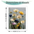 thumbnail image 2 of Mosaflare Paint by Numbers Kits for Adults,DIY Flower Art Craft Oil Painting Set,Home Wall Decor 16"×20", 2 of 6