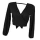 thumbnail image 4 of VERANO MUJERES de MANERA LIGHT ESPECINA de CASUAL L Baoblaze  Top corto de mujer, 4 of 8