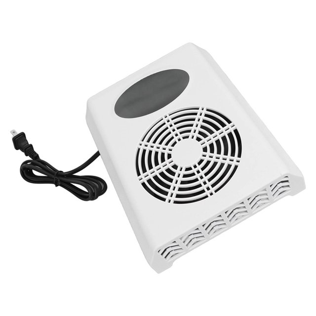 Colector de Polvo de Unas, Filtro reutilizable, Aspirador de Unas de Bajo Ruido de 80 W con Enchufe Estadounidense de 100 A 240 V