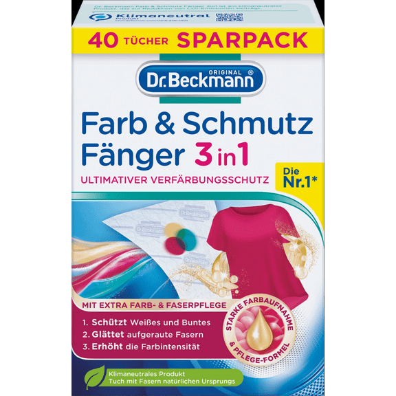 Dr. Beckmann Color & dirt towels, 40 pcs