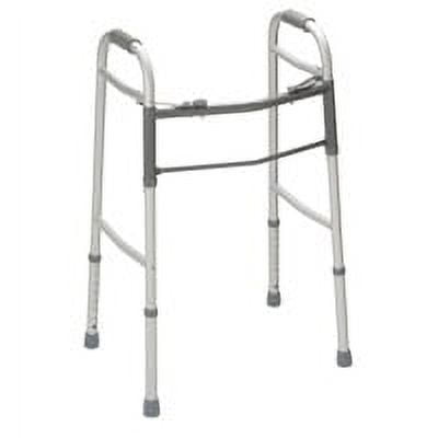 Guardian Easy Care Folding Walker With Out Wheels For Adults, Model No : 30755P - 1 Ea