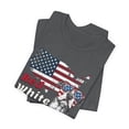 thumbnail image 4 of July 4th USA Pitbull Short Sleeve T-Shirt, 4 of 13