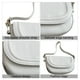 thumbnail image 3 of Bolsos cruzados para mujer - Estilo cartera con solapaBlanco:;:;, 3 of 5