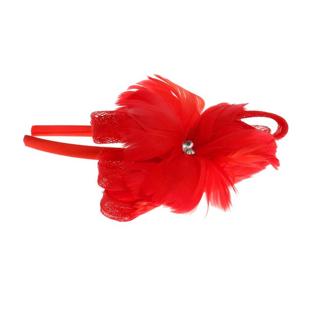 Diadema Aliceband Sombrero Fascinator Bodas Race Ascot Baoblaze Diadema de plumas