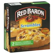 Red Baron Biscuit Style Scrambles Pizza, Sausage, Egg, Cheese, 10 oz, 2 Ct