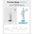 thumbnail image 3 of Body Pod Scale Smart Scale with BMI Fat Muscle Mass 8-Electrode High Precision Digital Bathroom Composition Analyzer 12.2" Large Platform and 4.8" Display, 3 of 4