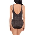 thumbnail image 2 of Miraclesuit womens 	 Criss Cross Escape One-Piece, 8, Black, 2 of 4
