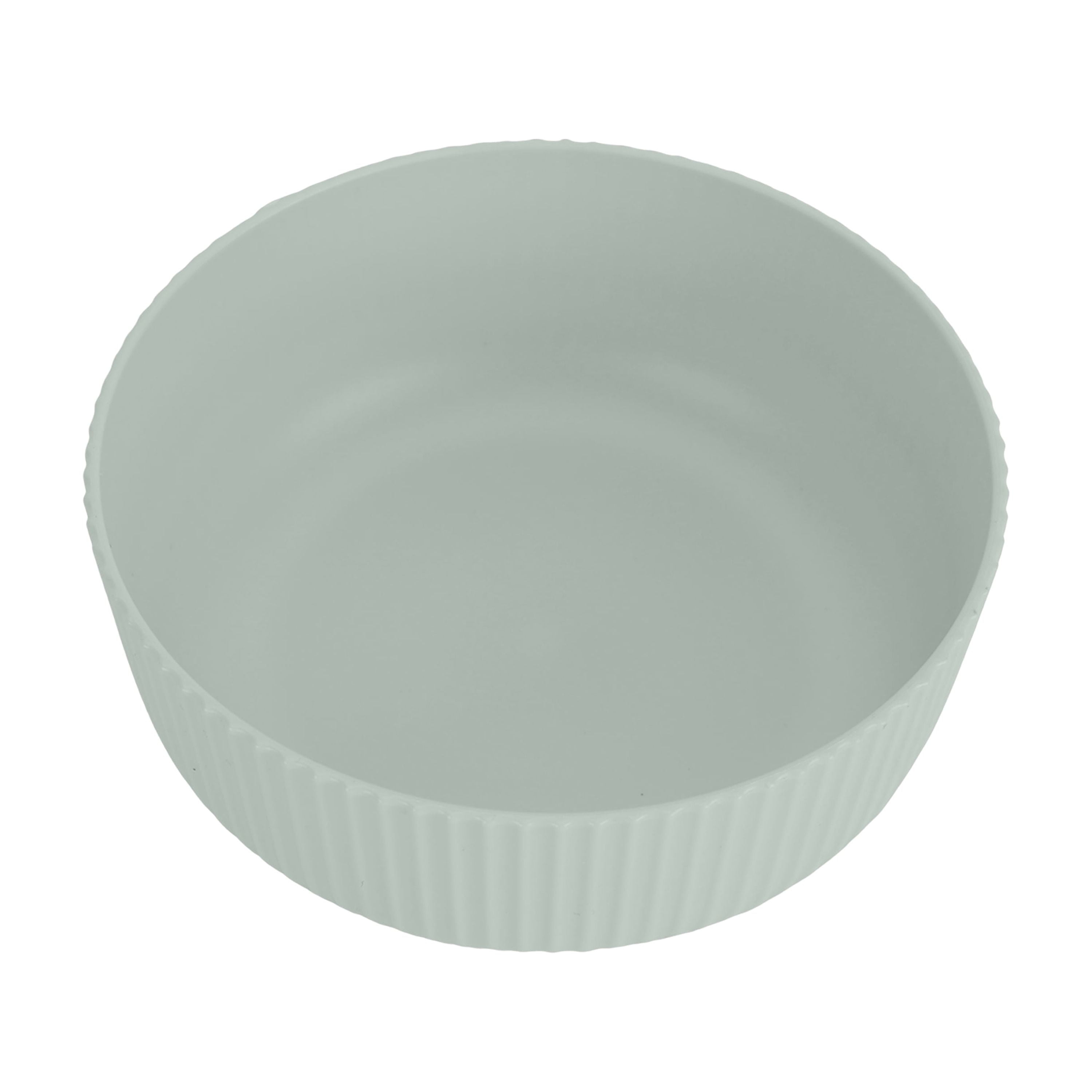 Mainstays Soft Sea Green Recycled Plastic Cereal Bowl, 38-Ounce
