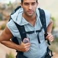 thumbnail image 4 of OULII Accurate Step Counter Simple Step Counter For Walking Pink Abs 1Pcs For Hiking, 4 of 6