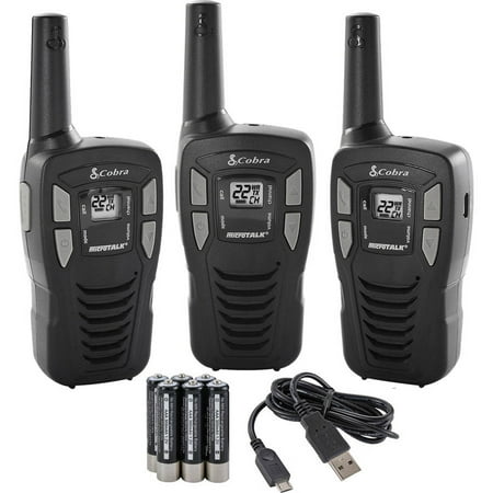 Cobra CXT195 3-Pack 16-Mile GMRS Radio Two-Way Radio